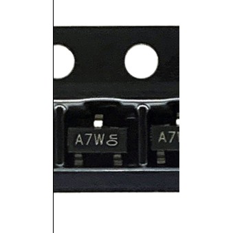 10pcs A7W NPN SMD Triode SOT23-3.