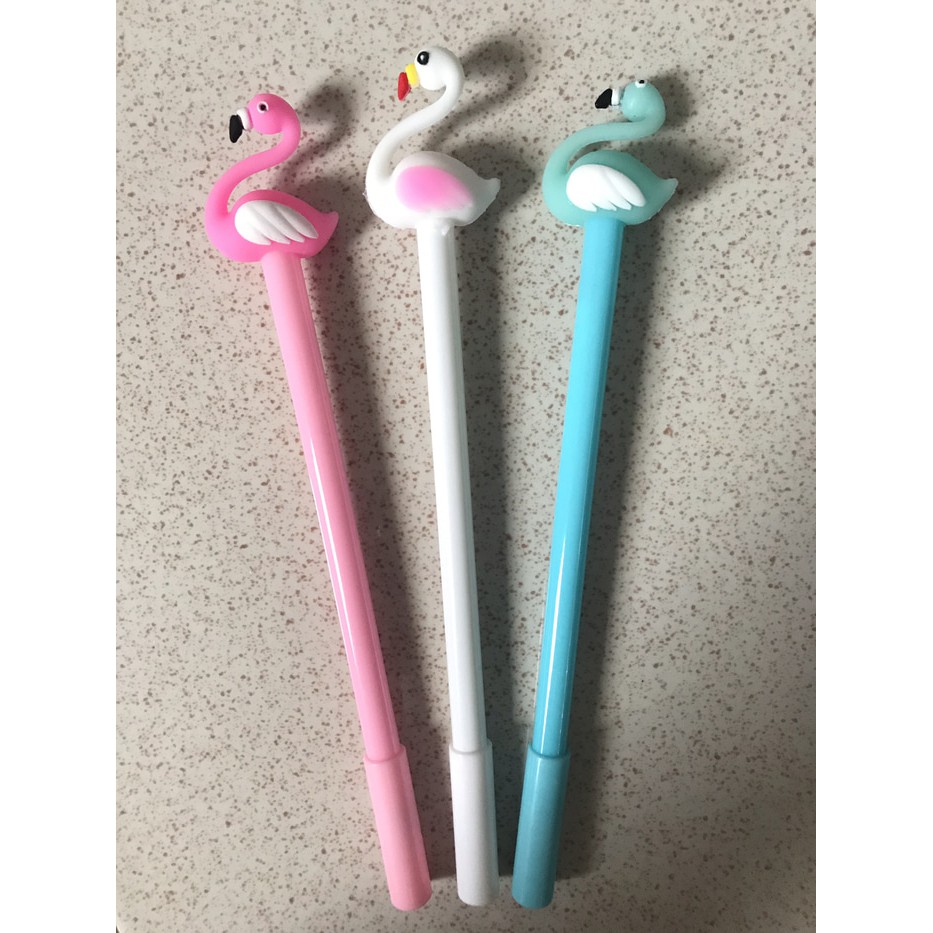 

NEW. PEN KARAKTER MURAH FLAMINGO / SWAN / PEN GEL LUCU / PEN MURAH