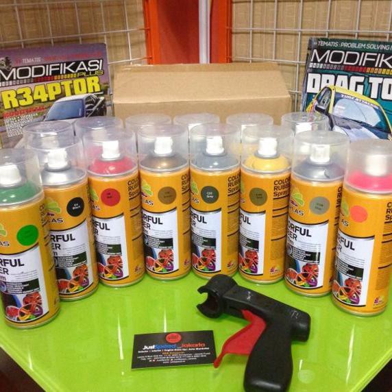 Rubber Spray Paint Carlas