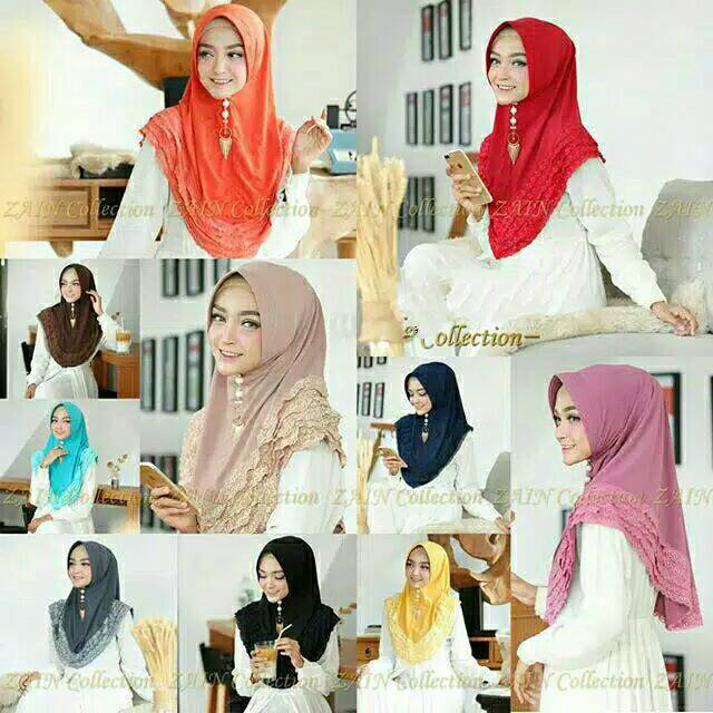 HIJAB RELITI (Renda lima tingkat)