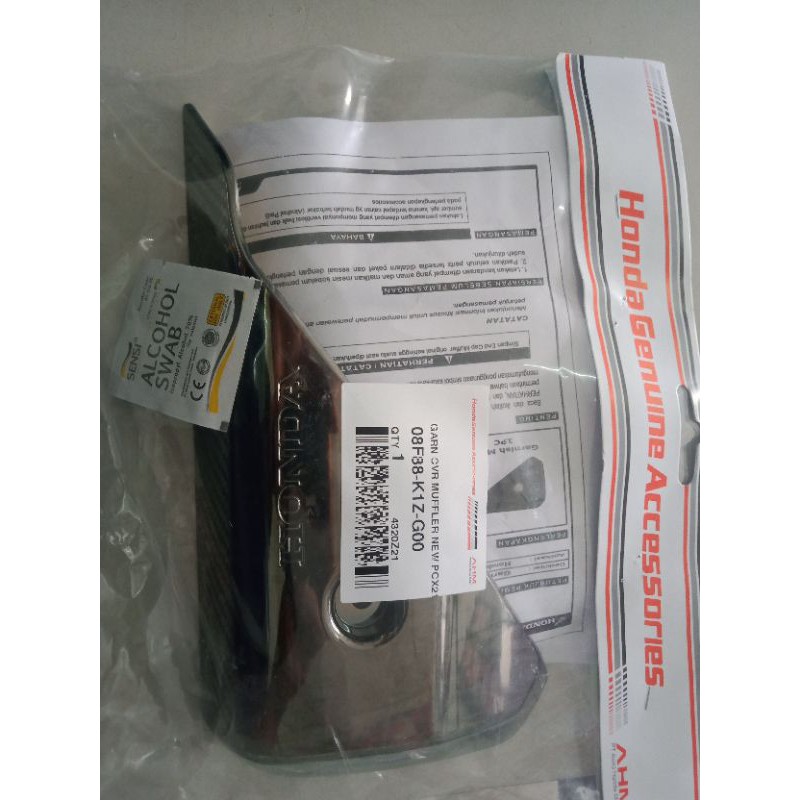 VARIASI TUTUP KENALPOT PCX 160