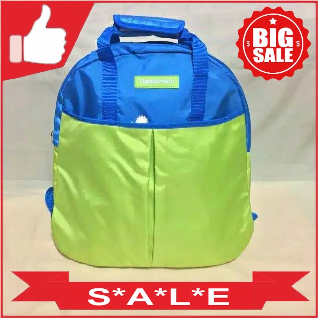 TUPPERWARE TAS T FOR 2 TAS RANSEL TAS TRAVEL TAS PIKNIK TAS SEKOLAH TUPPERWARE ORIGINAL