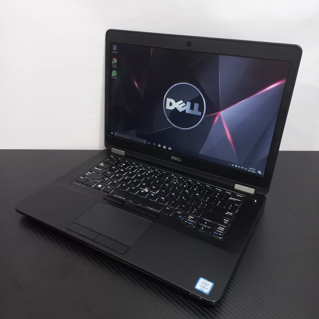 Laptop Dell E5470 Core i5 Gen6 Ram 4 SSD 128GB Win 10 - Siap pakai