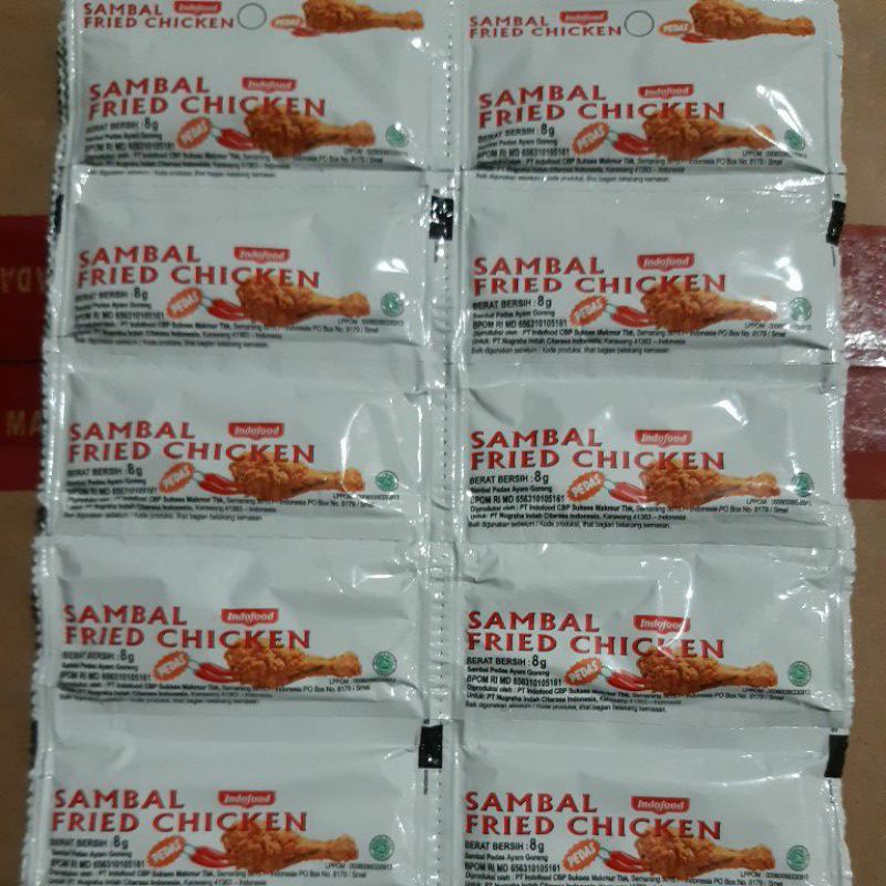 

COAS SAMBAL FRIED CHICKEN isi 24pcs (1pak)