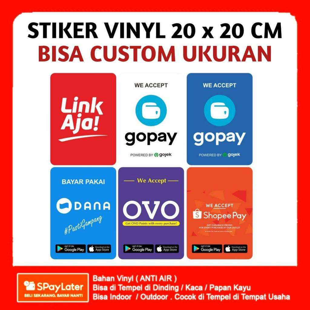 

stiker vinyl 15 X 15 CM