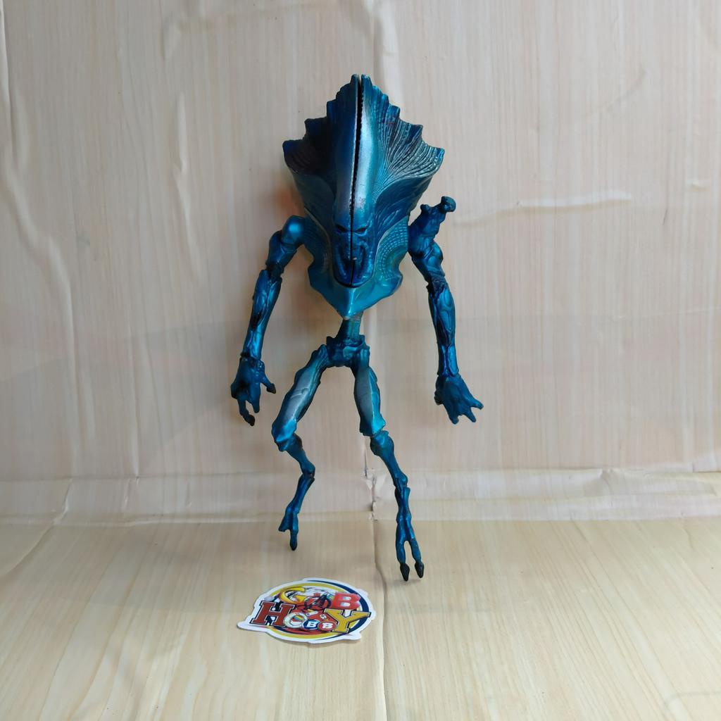 Figure Aliens Independence Day Alien Blue 1996 Vintage