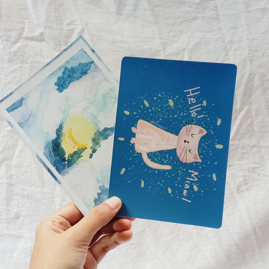 

PROJECT KLU Illustrated Postcard / Kartu Pos