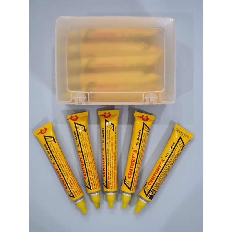 

Arm MARKPEN CENTURY TEX MARKER / TEXTILE MARKER (YELLOW)