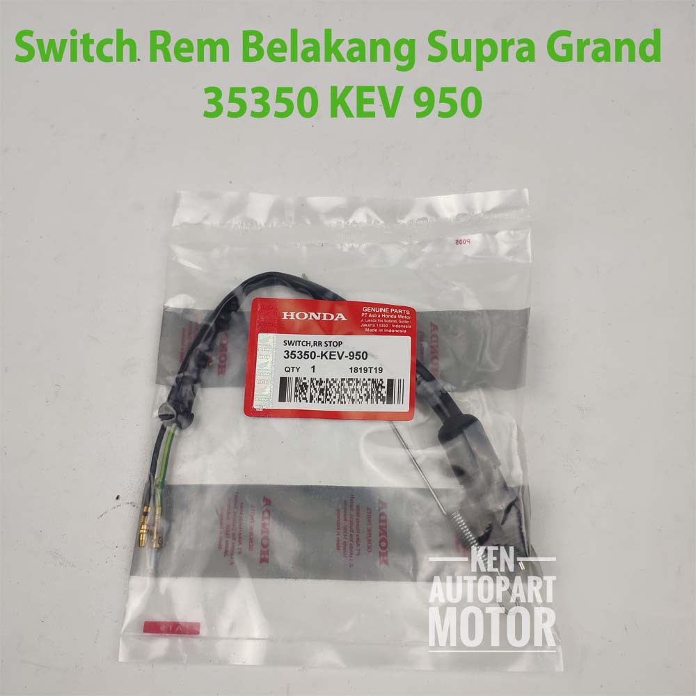 Switch Rem Belakang Supra Grand  35350 KEV/GW0