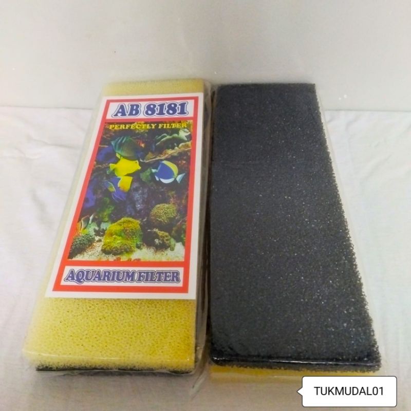 Kapas Bio Foam AB 8181 Filter Aquarium Aquascape Media Filter Busa Filter Aquarium