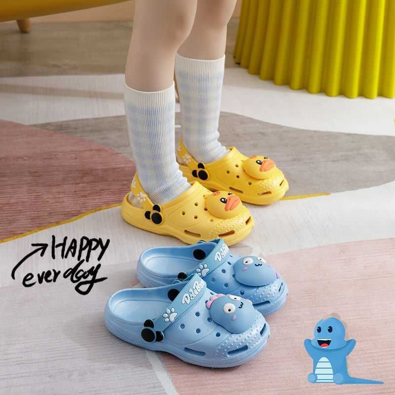 littlekiddoss SH2121 Sepatu Sandal Anak Lucu Sendal Anak Import Sandal Karet Anak Sendal Pao Pao 3D