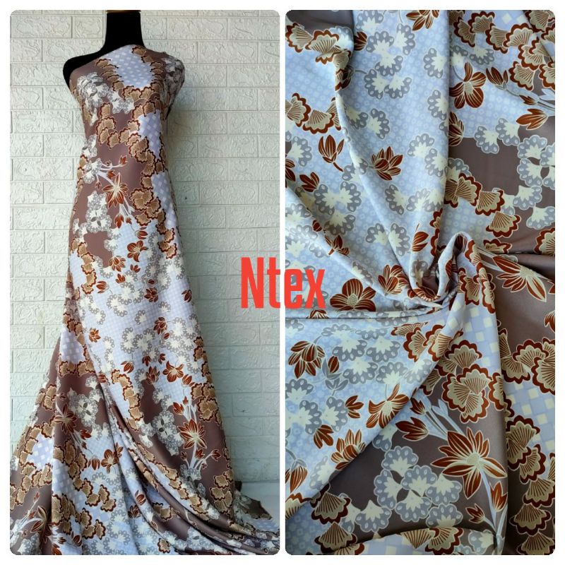 Kain Mxmara Motif Alena Halilintar harga per setengah meter