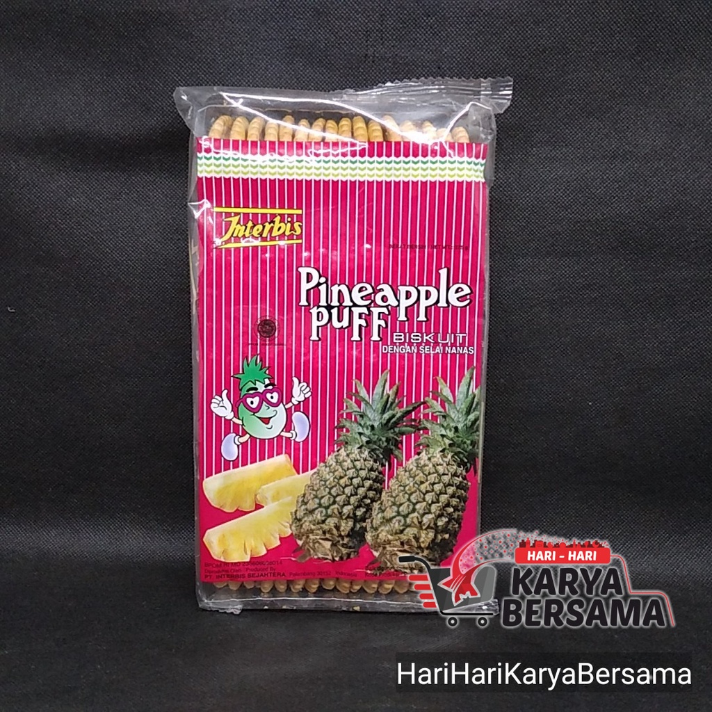 

BISKUIT INTERBIS PINEAPPLE PUFF 275GR