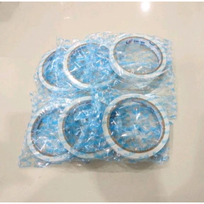 

ASEMKAJKT - Double Tape 1/2 setengah inch Putih Doubletape Murah Selotip Lakban