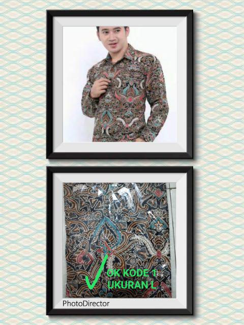 Kemeja Batik Pria Lengan Panjang Batikpria Kemejapria Bajubatik