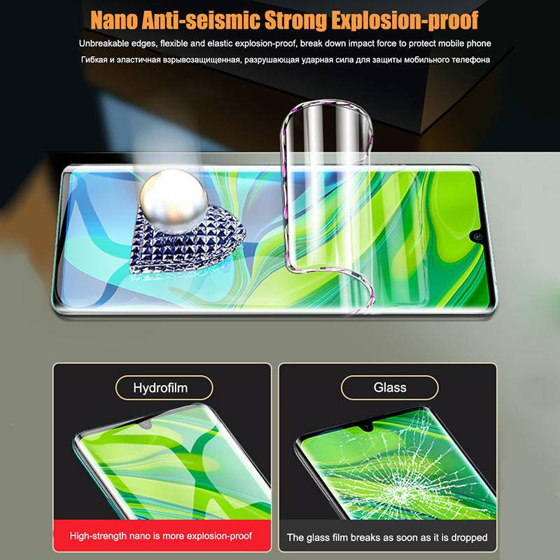 Pelindung Layar Hydrogel Untuk Vivo Y52 Y72 Y20 Y30 Y50 Y31 Y1S Y70 Y76 V21 E SE V11 V17 Neo X60 X50 Lite V20 Pro SE