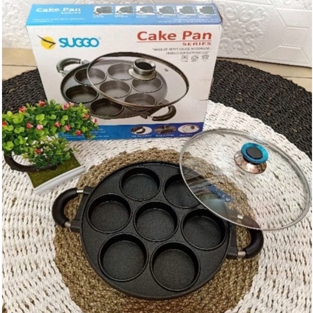 CETAKAN TAKOYAKI CETAKAN KUE SUGGO CAKE PAN CETAKAN KUE 8 LUBANG CETAKAN KUE 19 LUBANG CETAKAN KUE PUKIS SUGGO VD