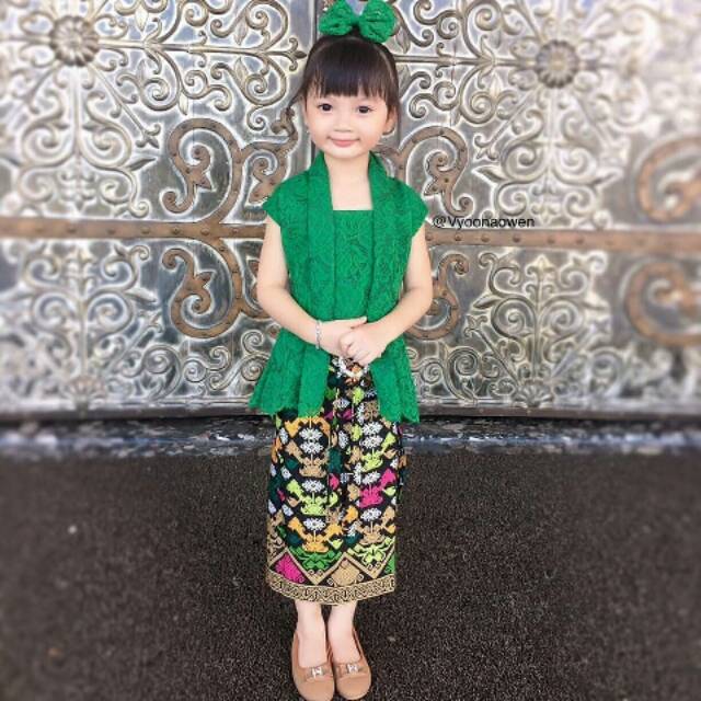 Kebaya Kutubaru Anak kebaya inem rok lilit