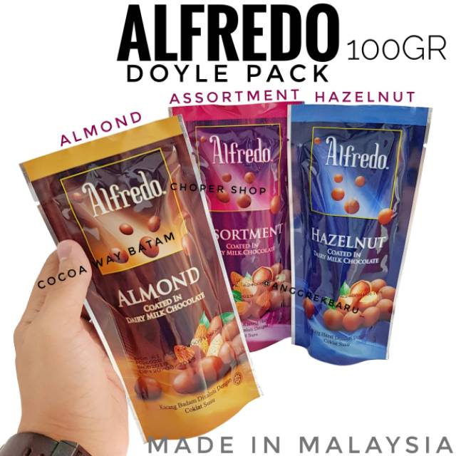 

Cokelat Alfredo Doyle Pack 100gr / Coklat Alfredo Doyle 100gr