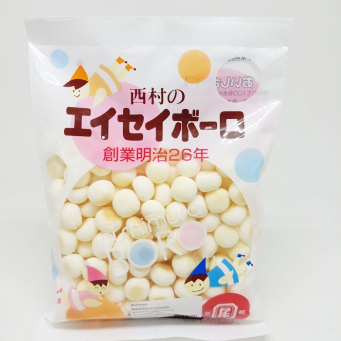 

Nishimura Eisei Boro [Egg Boro] 90g. biskuit jepang untuk bayi. impor