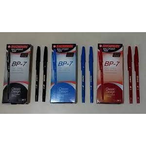 

SNOWMAN Ballpoint / Pulpen / Bolpen BP-7 (Hitam / Biru / Merah) - 1 Pcs