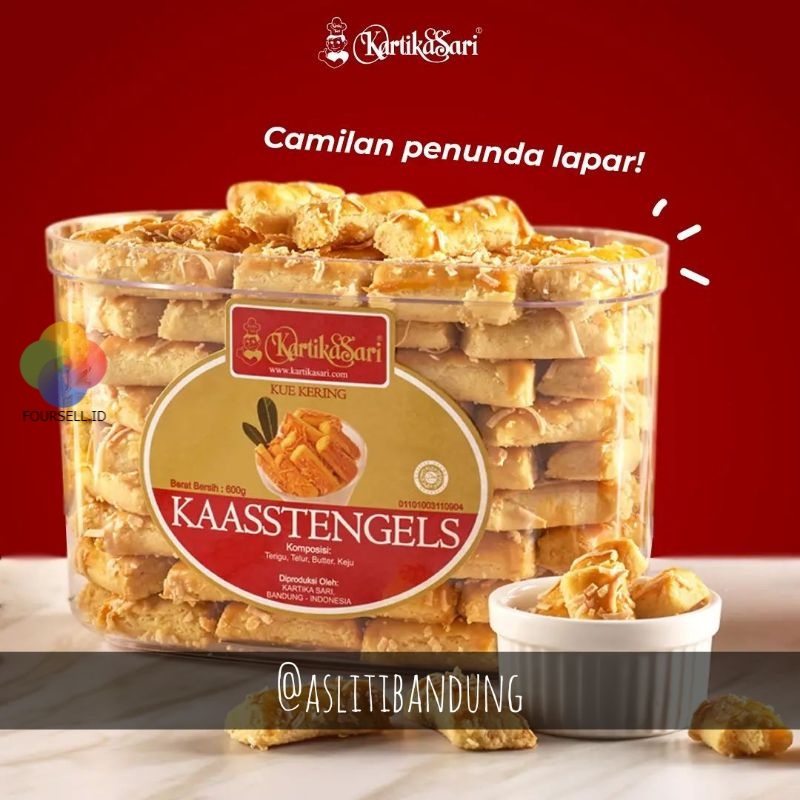 Kartika Sari - Kastengel Toples Asli Ti Bandung - Kue Kering Kartikasari Bandung Oleh Oleh Bandung b