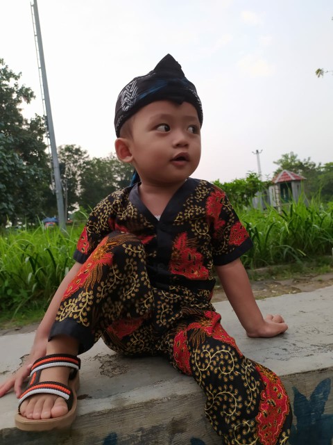 Best Seller Setelan Batik Piyama Bayi Balita Kekinian Laki-laki Dan Perempuan Adem Banget