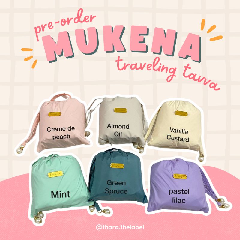Thara | Mukena Traveling Tavva (Ready)
