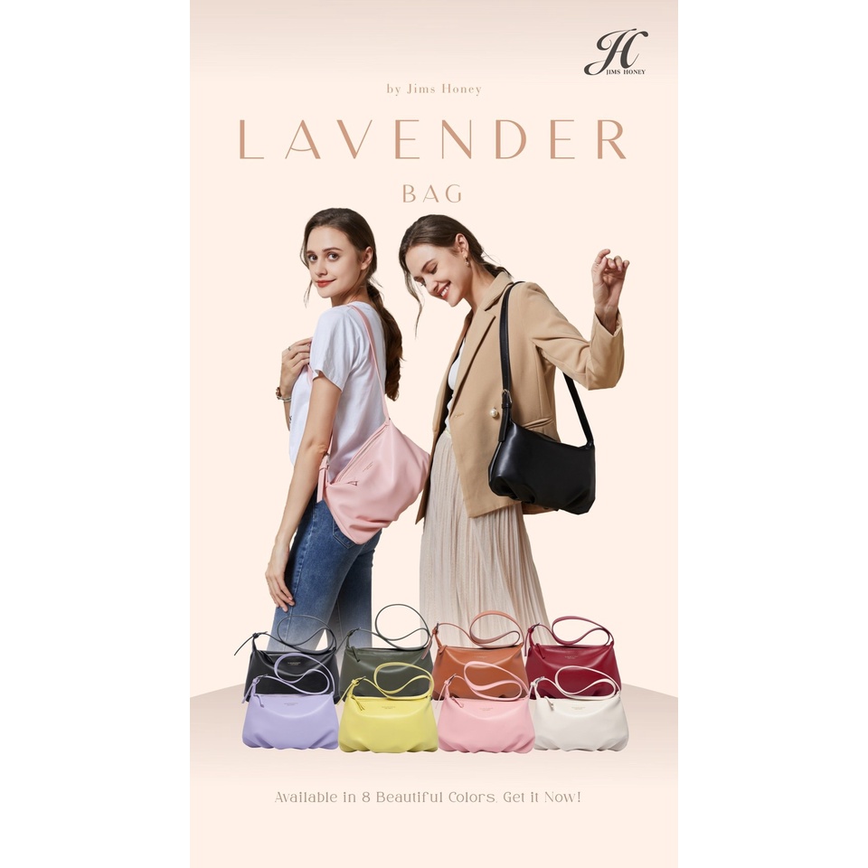 Jimshoney Lavender Bag - Tas Selempang / Slingbag & Shoulder Bag Model Korea Jims Honey Original