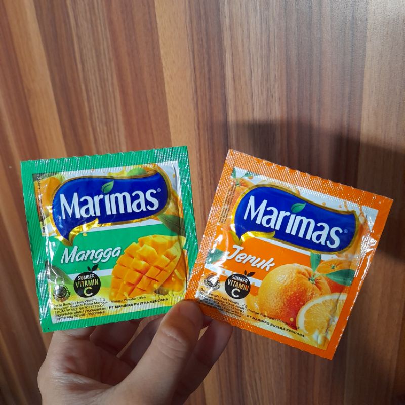 

Marimas Rasa Jeruk Mangga Minuman Bubuk Serbuk Instan Vitamin C Sachet Renceng