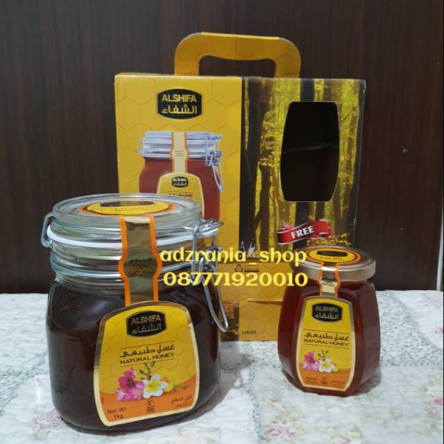 

Madu Al Shifa Natural Honey 1 kg Free 250 gr