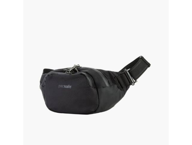 Tas pinggang Pacsafe Venturesafe X Anti-Theft Waistpack Black