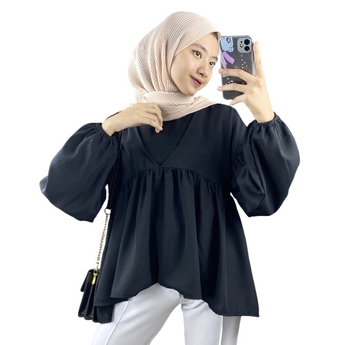 BLOUSE FRISKA RUFFLE