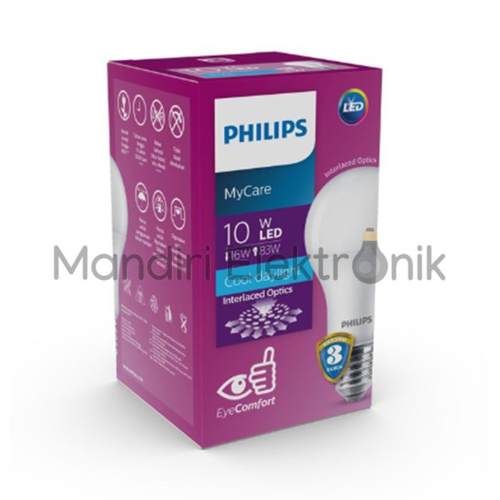 Lampu LED Philips 10 Watt Putih GARANSI