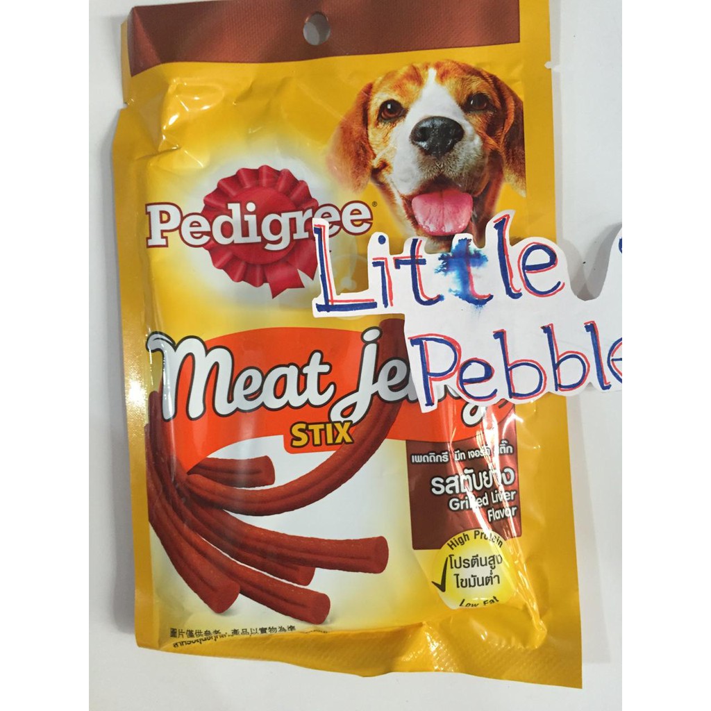 pedigree meat jerky stix 60gr-snack cemilan anjing