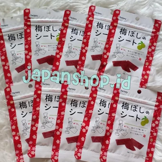 

Umeboshi No Sheet | Snack Jepang | Manisan Jepang
