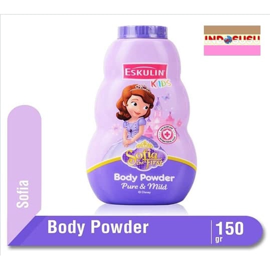Eskulin Kids Body Powder Pure & Mild 150gr - 8993417035210