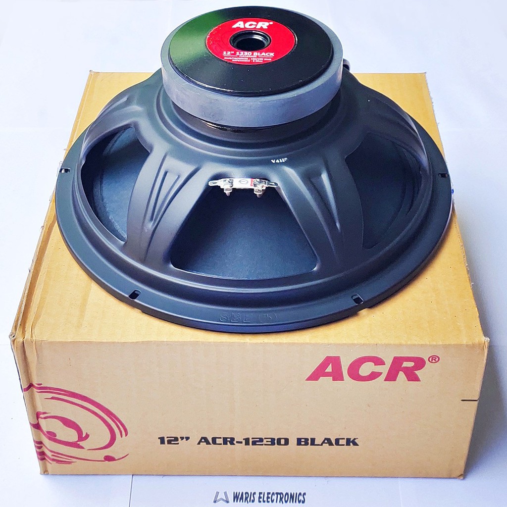 Speaker 12 inch Fullrange ACR 1230 Black