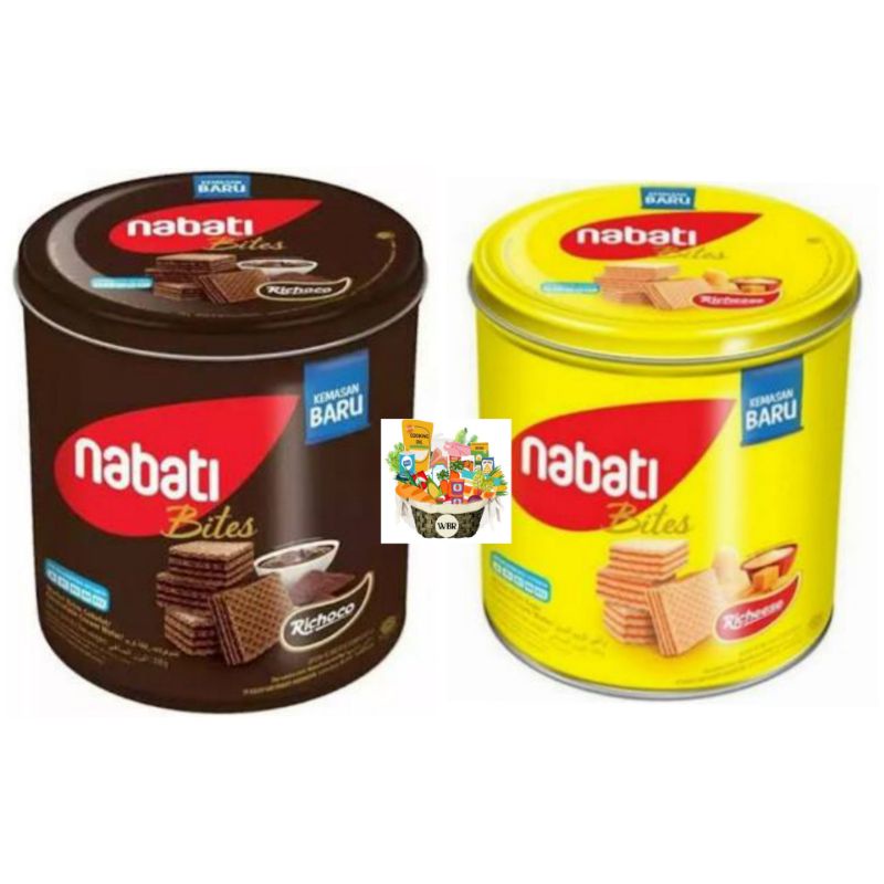 

Nabati Bites Wafer Keju dan Cokelat 287 gr (Kaleng)