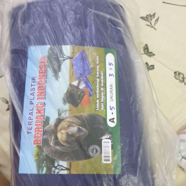 Terpal Plastik A5 Ukuran 3x5
