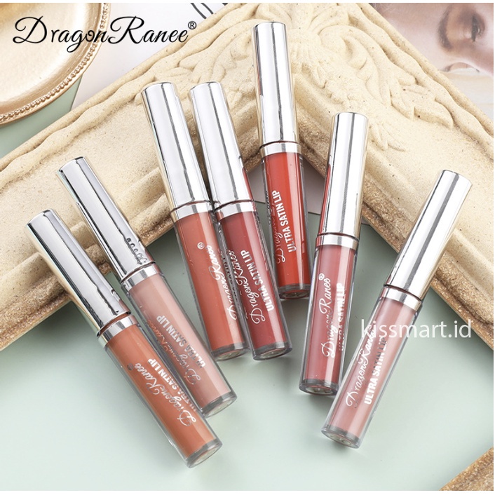 DRAGON RANEE Lipstik Smooth Matte Lipstick Lip Glaze Lipgloss Berfungsi Membuat Bibir Tampak Lebih Menarik  TD003