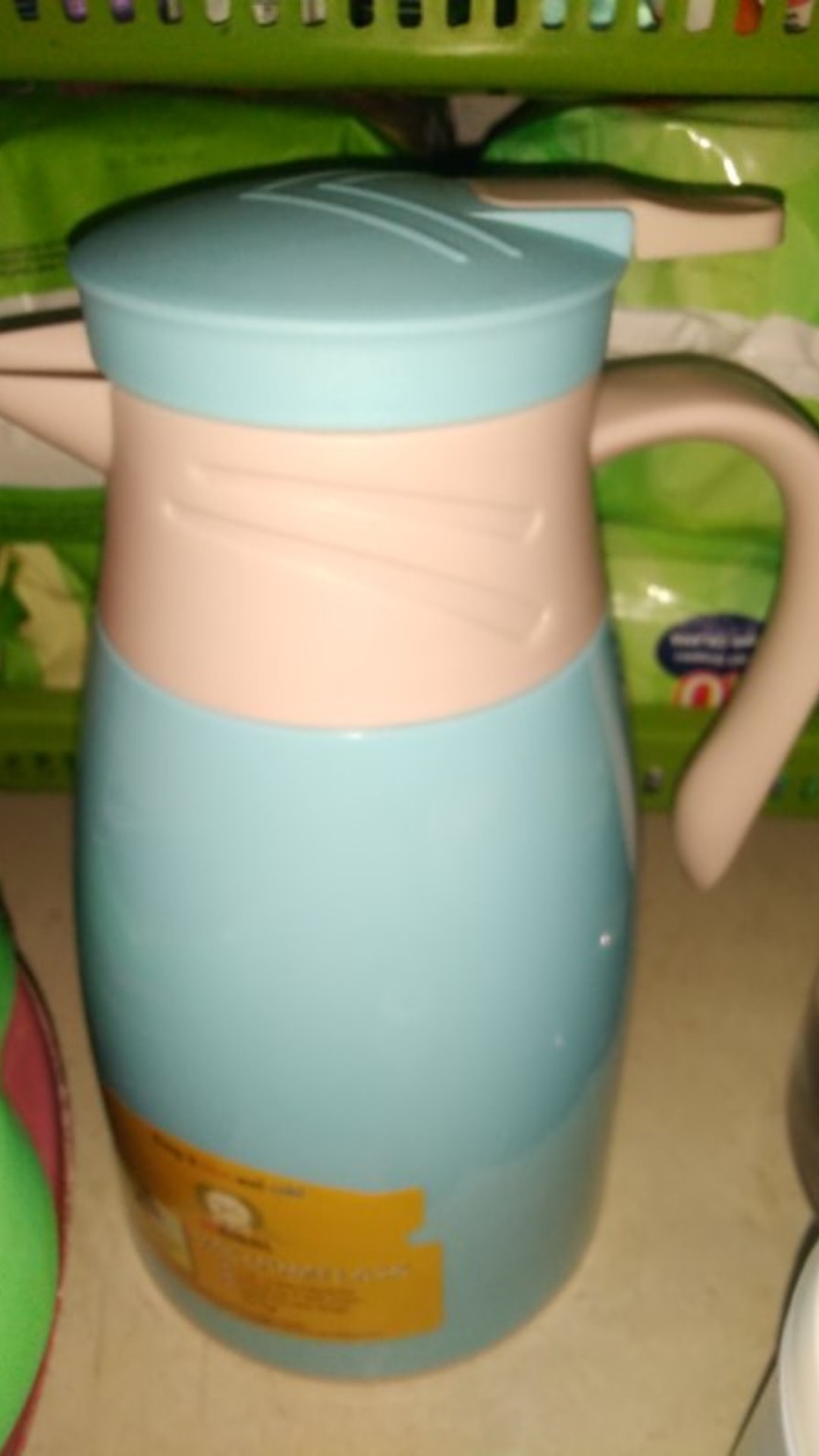 Teko Termos Air Panas Anti Panas Termos Vacum 1 Liter