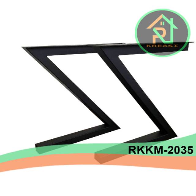 Kaki meja besi hollow 3x6 RKKM-2035