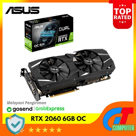 ASUS GeForce RTX 2060 Dual EVO OC - 6GB GDDR6