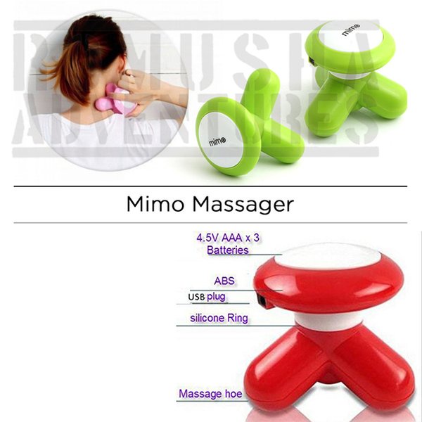 alat pijat elektrik mimo massager pegal kaki tangan leher electrical