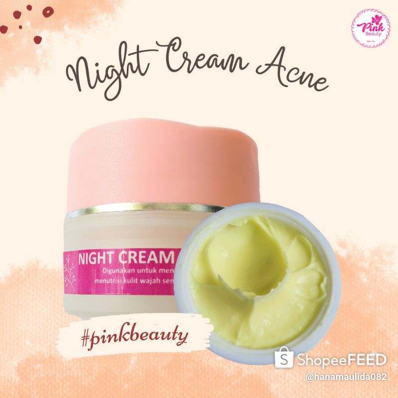 NIGHT CREAM PINK BEAUTY