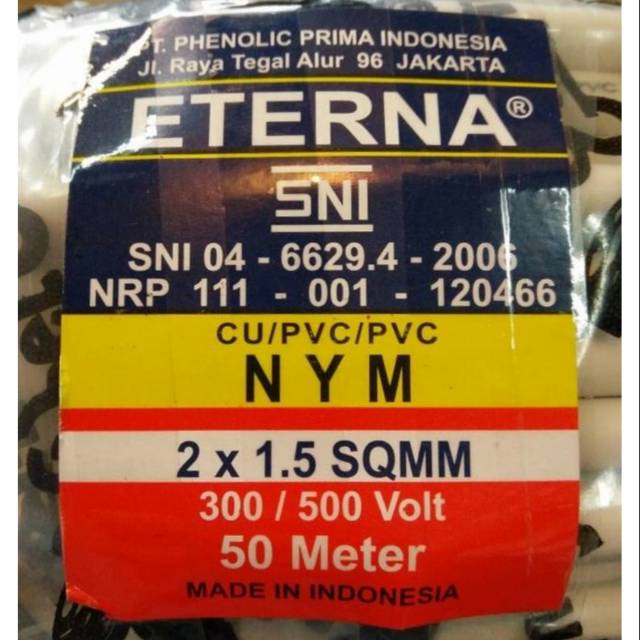 Eterna Kabel nym 2x1,5