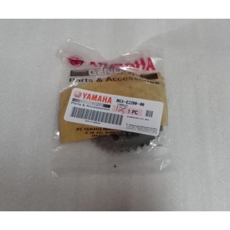 Gigi Sentrik Dekompresi Assy Yamaha Aerox 155 Lexi Asli B63-E2280-00