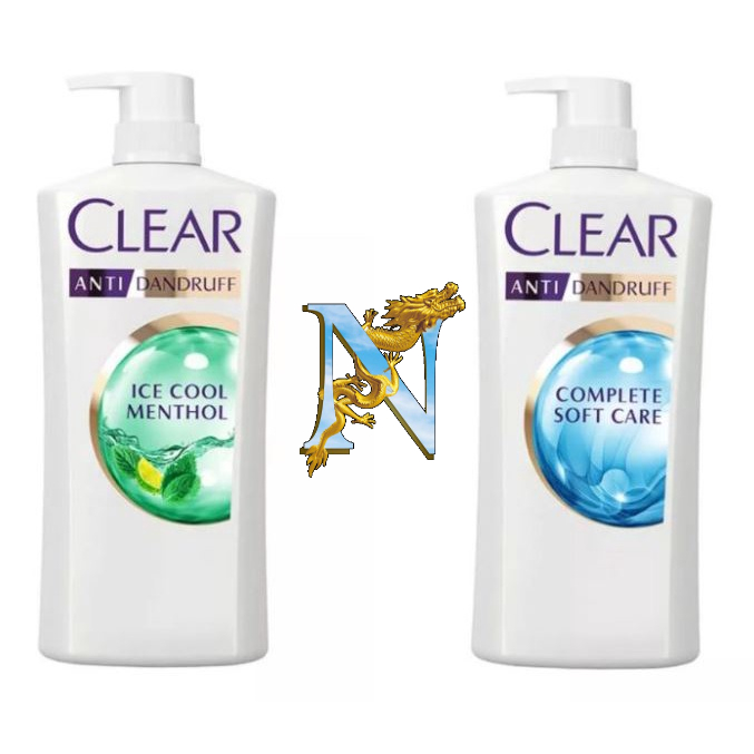 Shampo CLEAR SHAMPOO ICE COOL MENTHOL &amp; SOFT CARE 850ml 850 ml