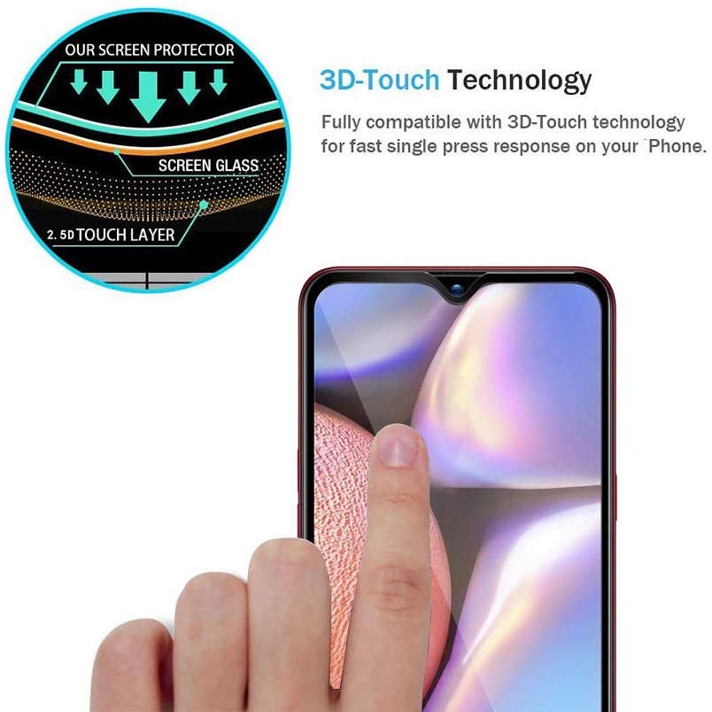 Tempered Glass Full Samsung Galaxy A10s Anti Gores Kaca Full Layar